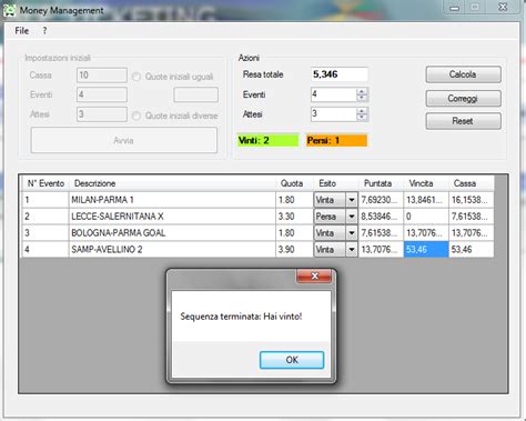 masaniello scommesse download.